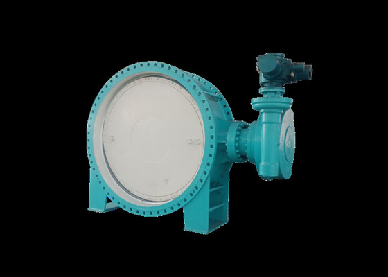 Double Disc Eccentric  Flanged End Butterfly Valve 4 1.0 Mpa
