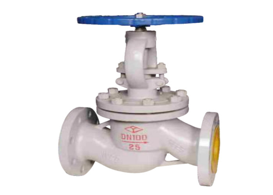 Russia Standard Flanged Globe Valve 1.0/2.5/4.0 Mpa Rising Stem WCB