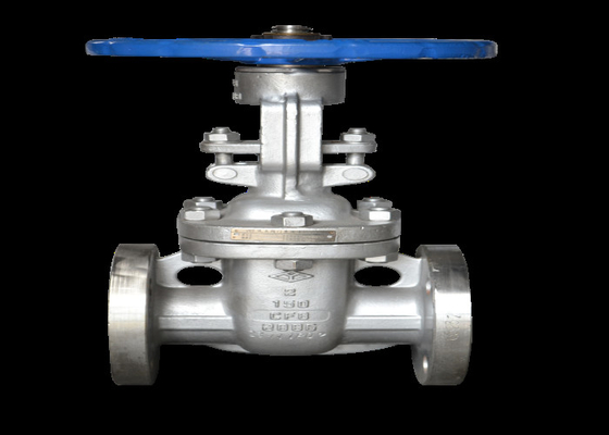 Temperatura normal flangeada da pressão da válvula de porta 150LB do API 600 de aço inoxidável