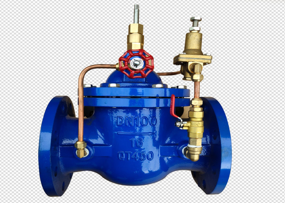 válvula 400X Grey Iron anticorrosivo da tutela da água do controle de fluxo 1.0mpa
