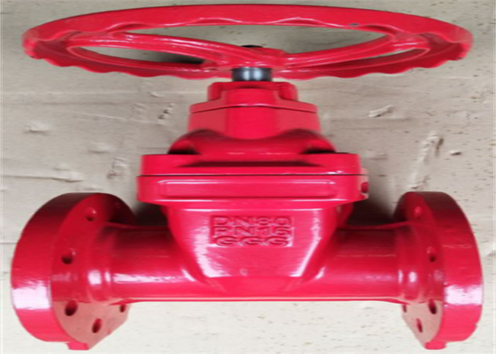 Anti Mpa macio da extremidade 1,6 da flange do selo da válvula de porta da luta contra o incêndio da corrosão