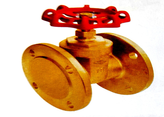 Válvula de porta de bronze forjada flangeada para o desgaste do óleo do ar da água - resistente